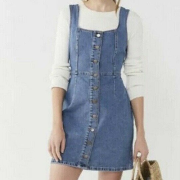 Urban outfitters denim button down dress - Picture 2 of 8